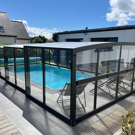 Maison 10 Pers En Bord De Mer Avec Piscine Chauffee Toute L'Annee, Spa Et Hamman Surzur 외부 사진