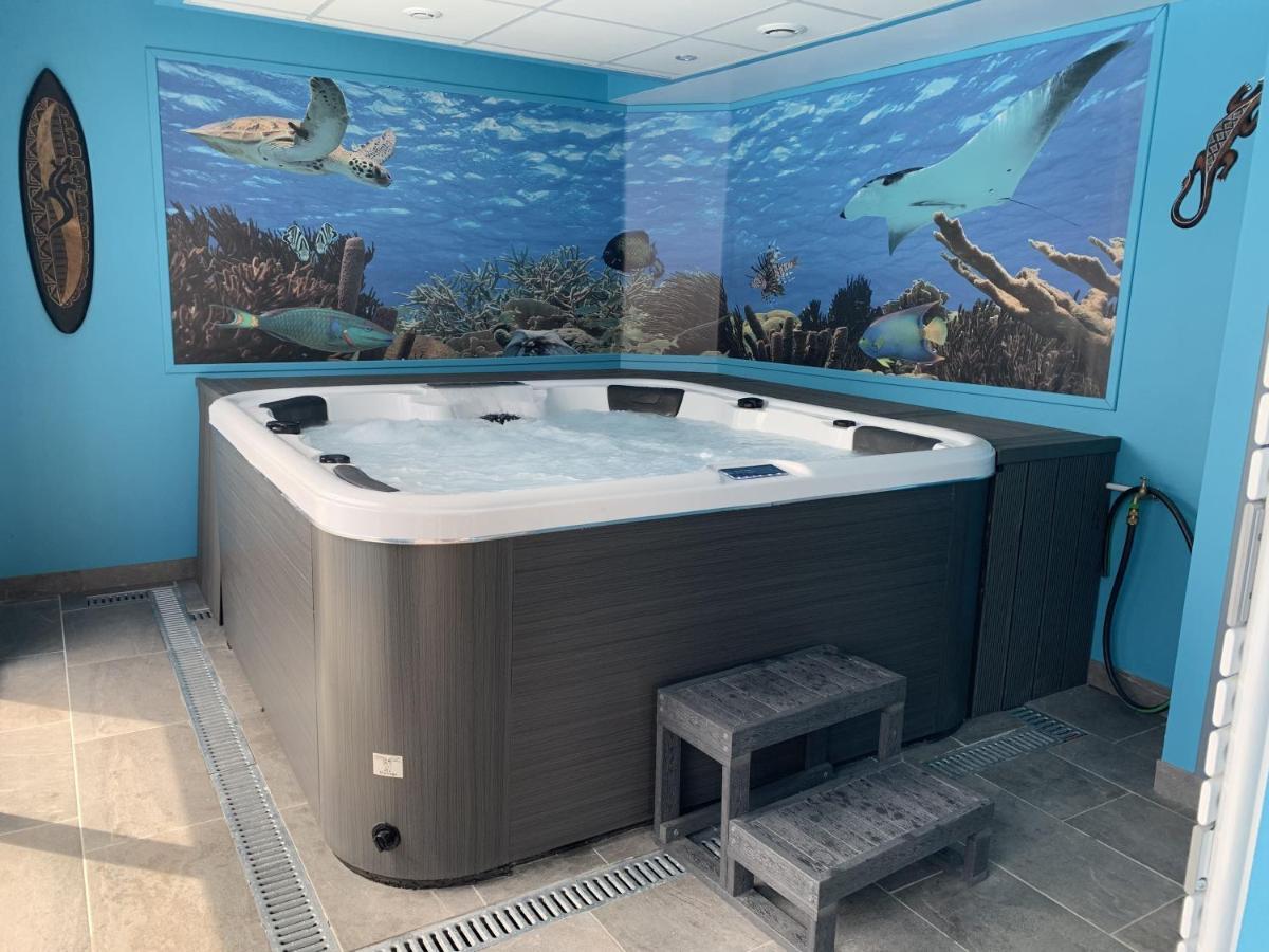 Maison 10 Pers En Bord De Mer Avec Piscine Chauffee Toute L'Annee, Spa Et Hamman Surzur 외부 사진